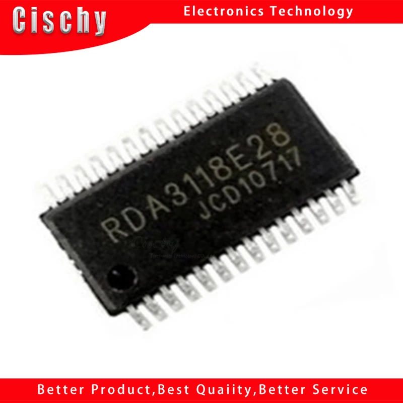 5 Pçs/lote RDA3118E28 RDA3118 TSSOP-28 Novo Chip IC originais