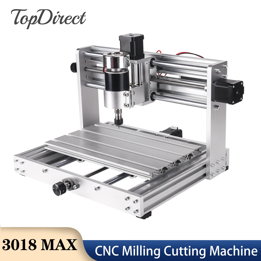 TopDirect CNC 200W wrzeciono 3018 MAX maszyna do grawerowania grawer grawer 3 Aixs frezarka 2 W 1 narzędzia do drewna