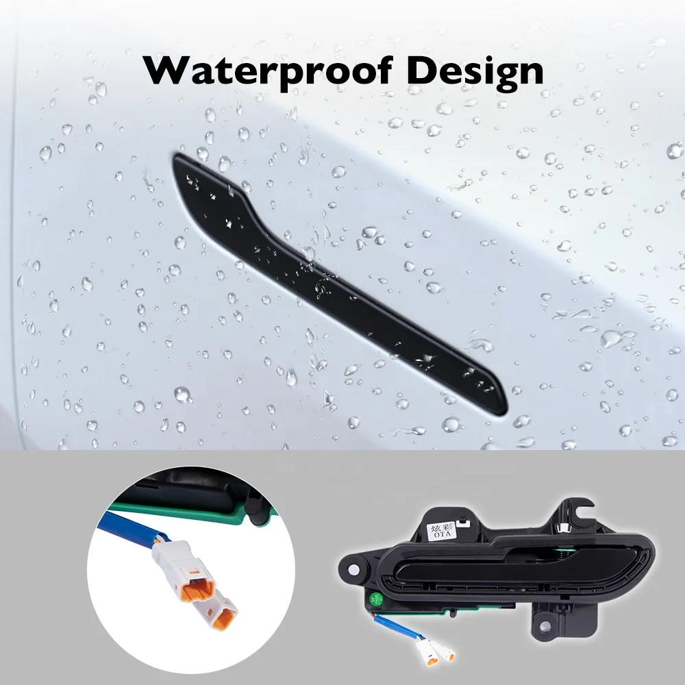 Wireless Door Handle for Tesla Model Y Smart Door Handles Model 3 Highland Modified Accessories