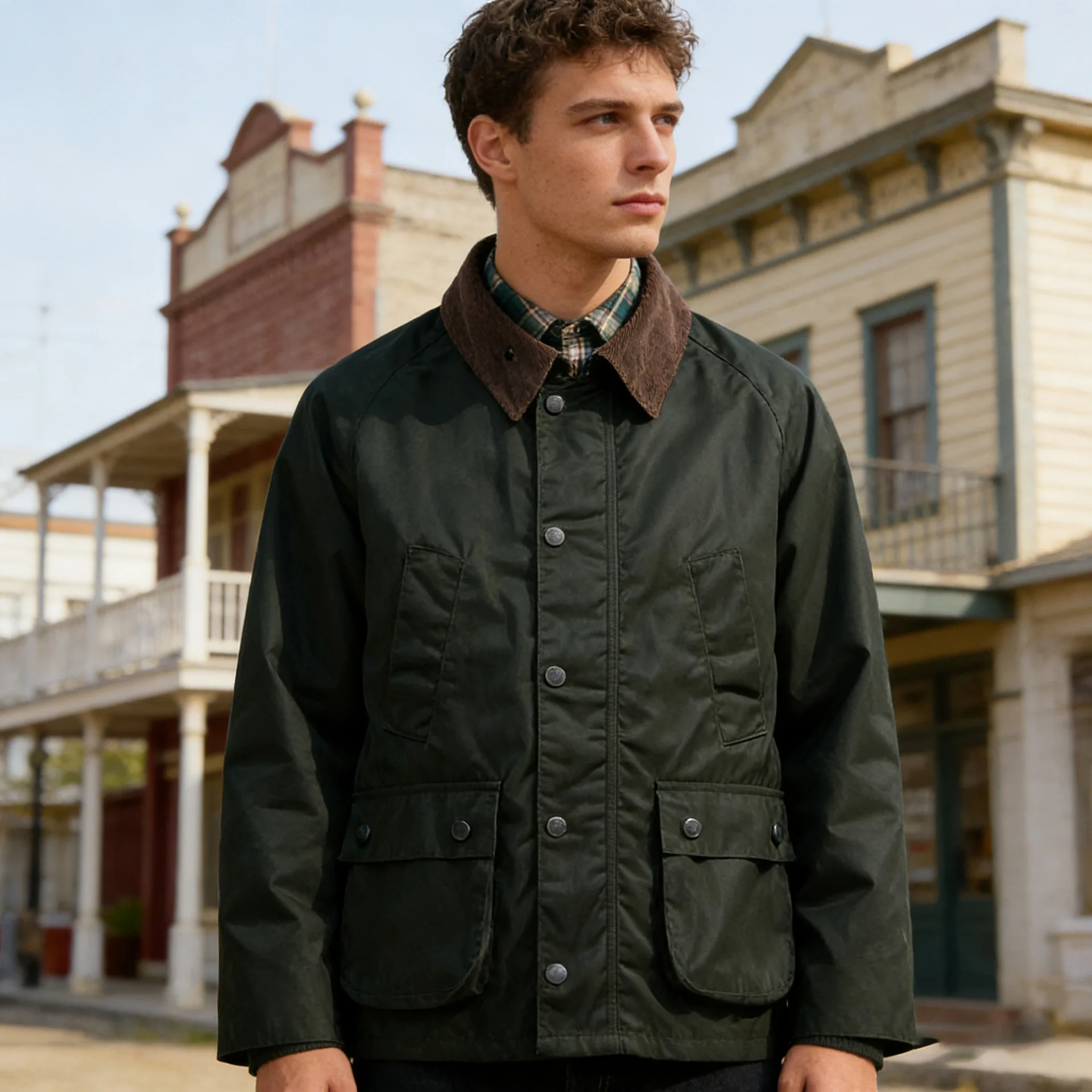 Color-coded Turn-down Collar Button Long Sleeve Casual Simple Jackets for Men Autumn Winter Version Male Outdoor Coats Clothes