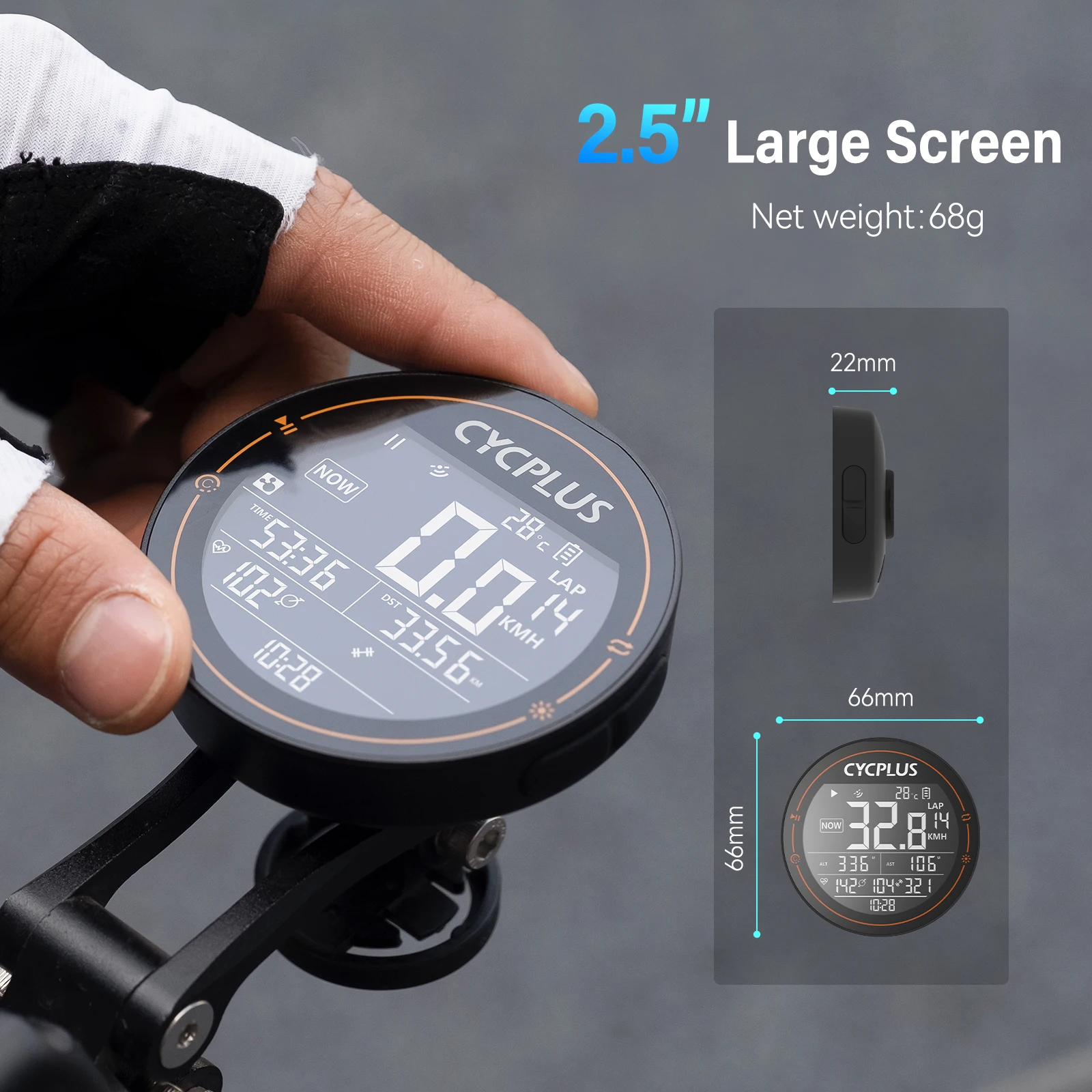 Bicycle Odometer Computer Gps Cycle Speedometer Wireless Odometer Bike