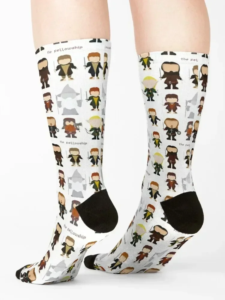 The Fellowship Socks Rugby winter gifts floor New year's Woman Socks Men's