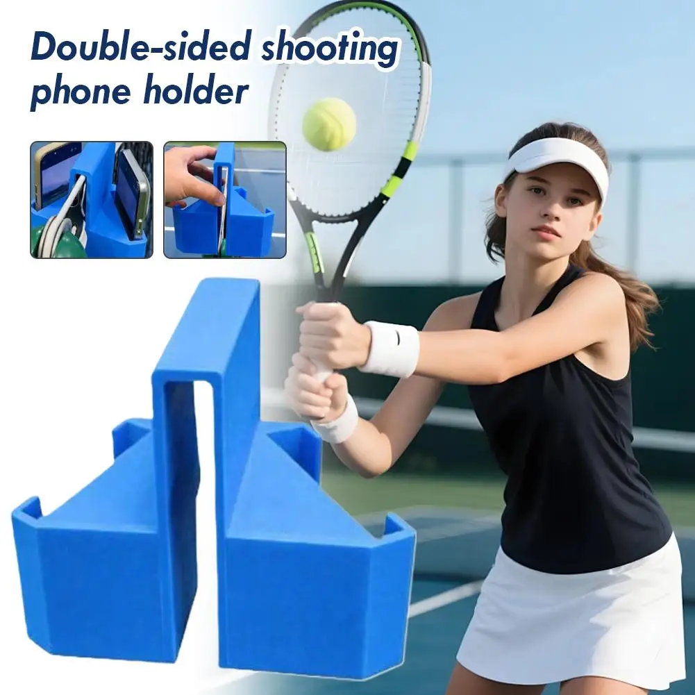 

Tennis Net Camera Mount for Court Practice Live Streaming Sports for Video Recording Training Match Analysis Tool Secure Clip-On
