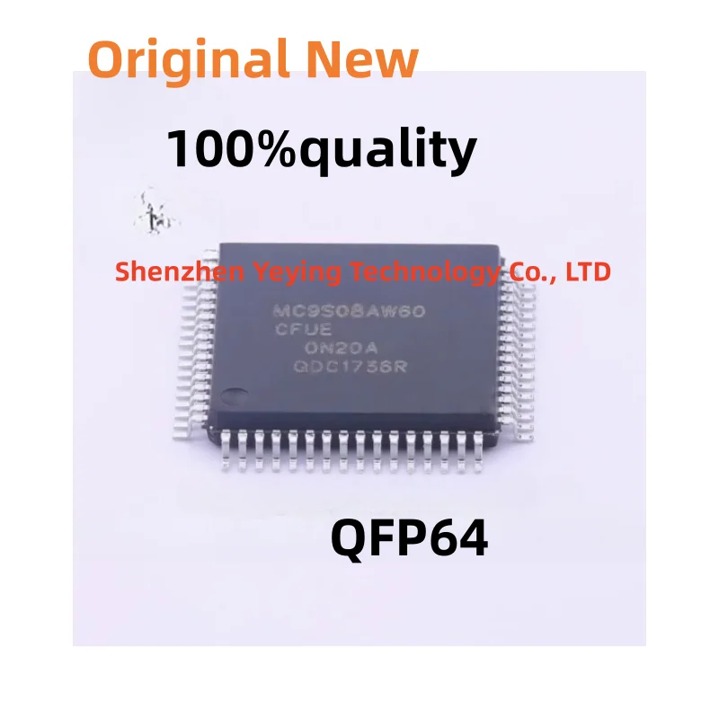 3Piece 100%New Atmega128A-Au Atmega128A Au Mc9S08Aw60Cfue Mc9S08Aw60 8-Bit Microcontroller Qfp64