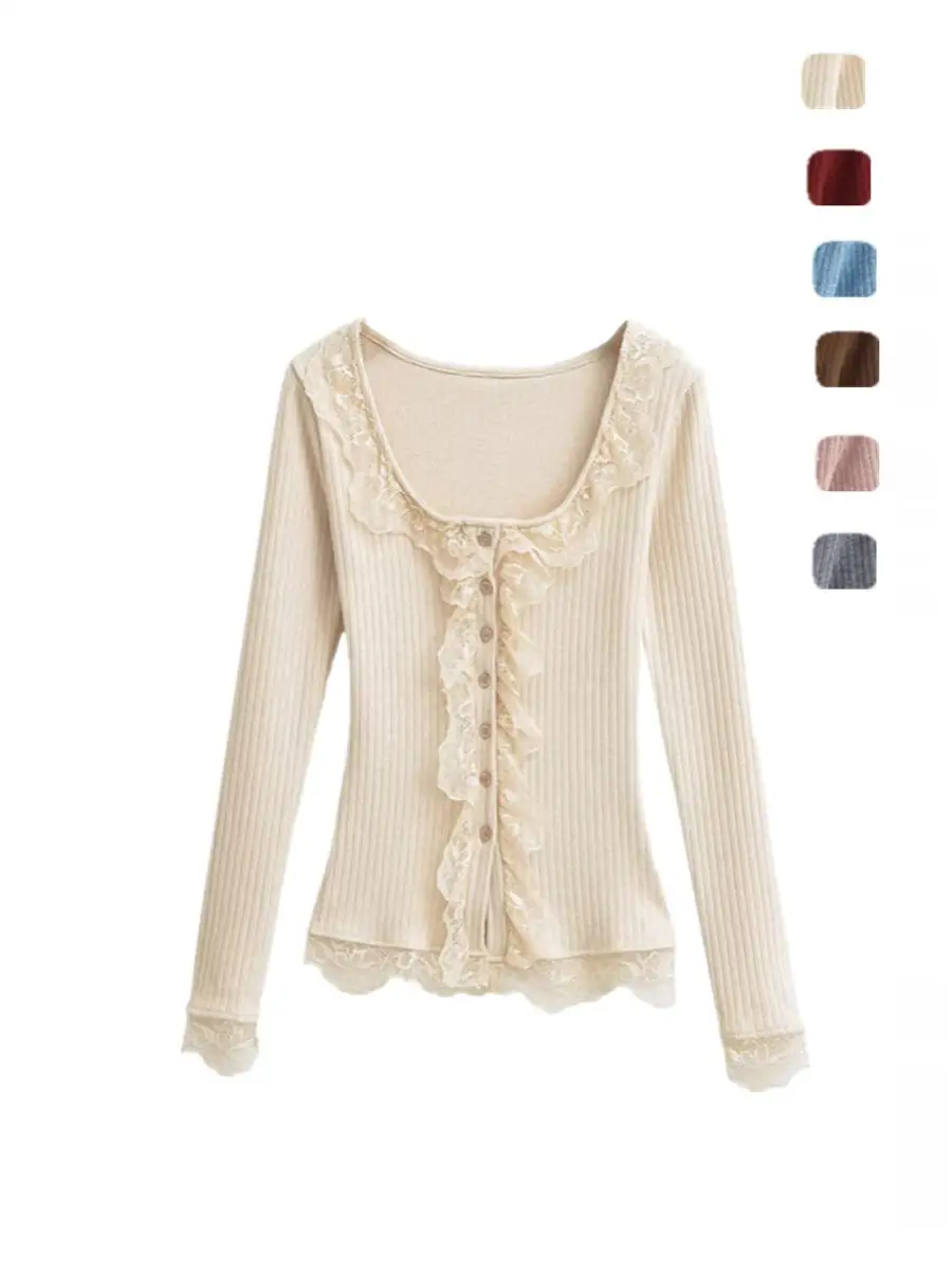 

Sweet Sister Long Sve Camere Cardigan ort Sle Женский вязаный свитер с базовым слоем и дизайном Street Sle
