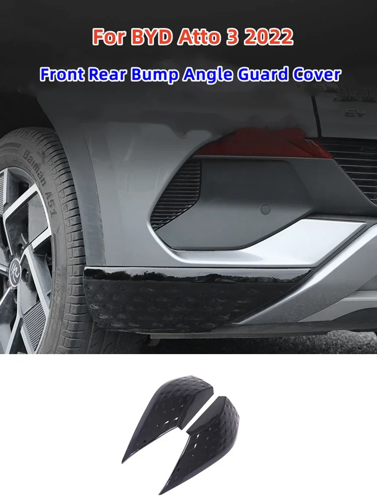 

Car Front Rear Bumper Corner Protector Car Body Anti-collision Guard Cover Trim Sticker for BYD Atto 3 2022 Accessories
