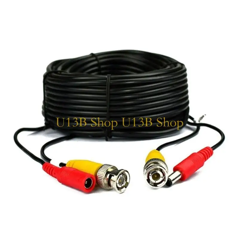 U13B Factory Tested BNC to DC5.5x2.1mm Video Cable For Cameras Infrares Devices