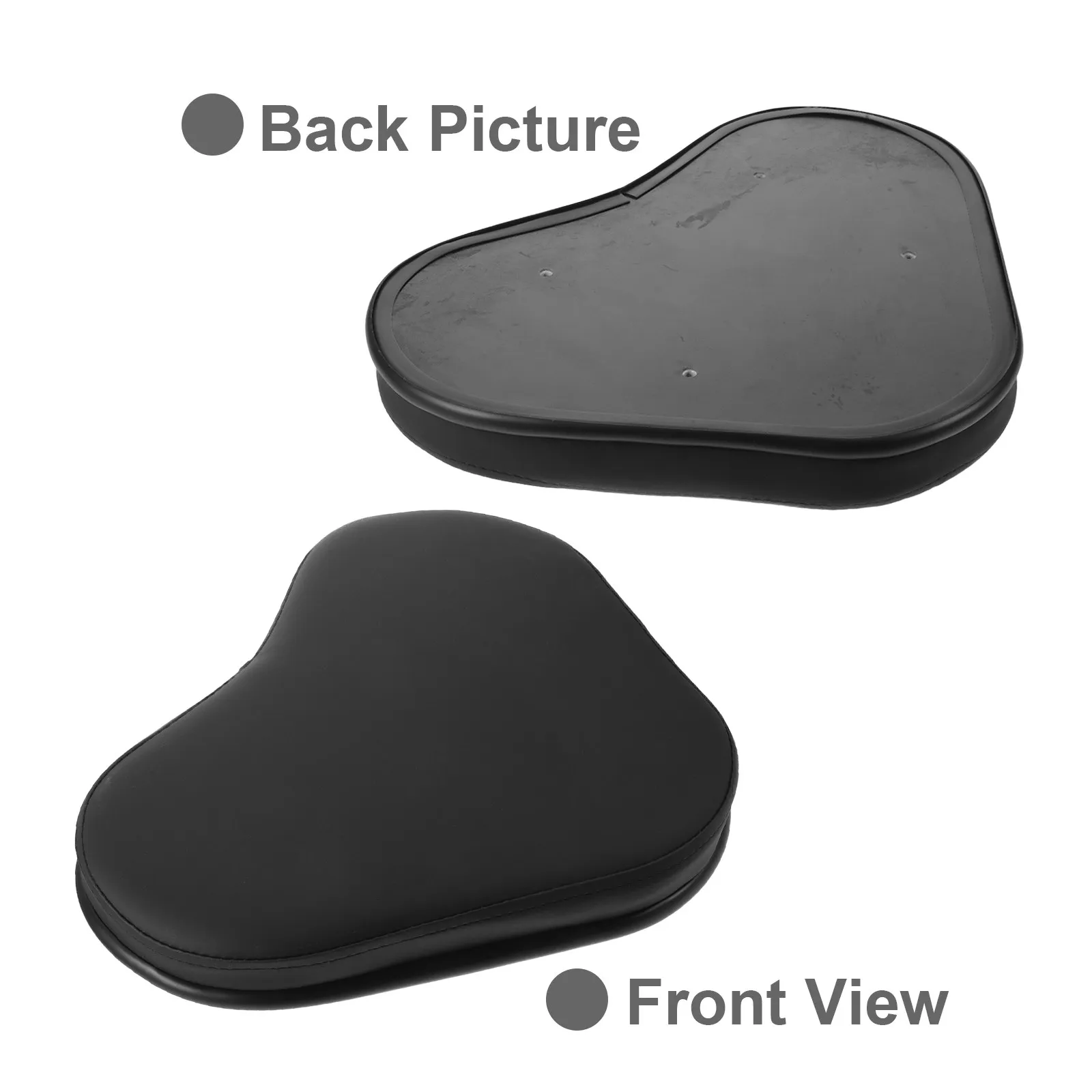 PU Exercise Bike Seat Cushion 15x11x1.8 Inch Ergonomic Padded Rowing Machine Seat Pad for Recumbent Stationary Bike Gym