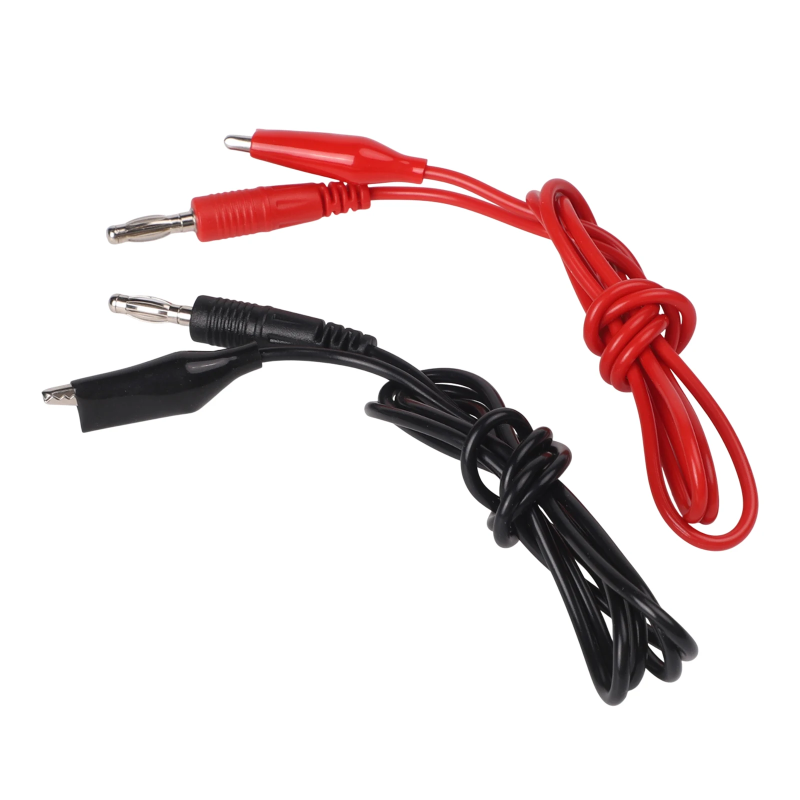 Flexible Test Wires Banana Clip Test Leads Crocodile Clip Test Leads Banana Connector 4mm Banana Connector 500V 5A Rating