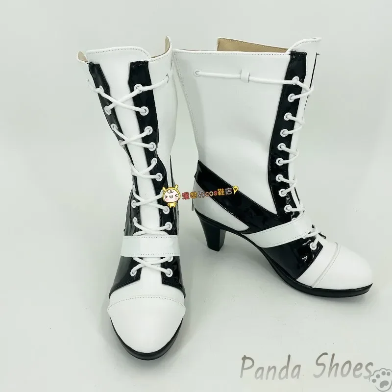 Buty do cosplayu Nu Carnival Yakumo, długie buty do cosplayu z anime i gier, rekwizyt do kostiumu Nu Carnival Yakumo na Halloween.