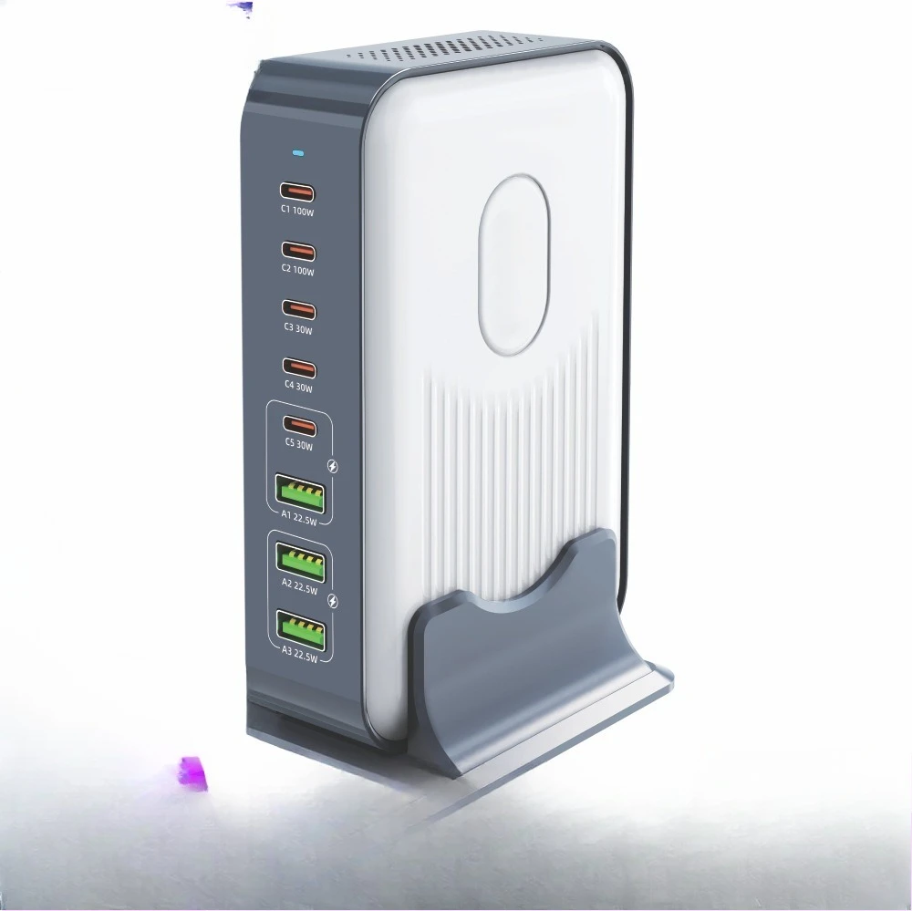 Charger Multi-port charger, fast charging PD100W multi-function desktop charger head