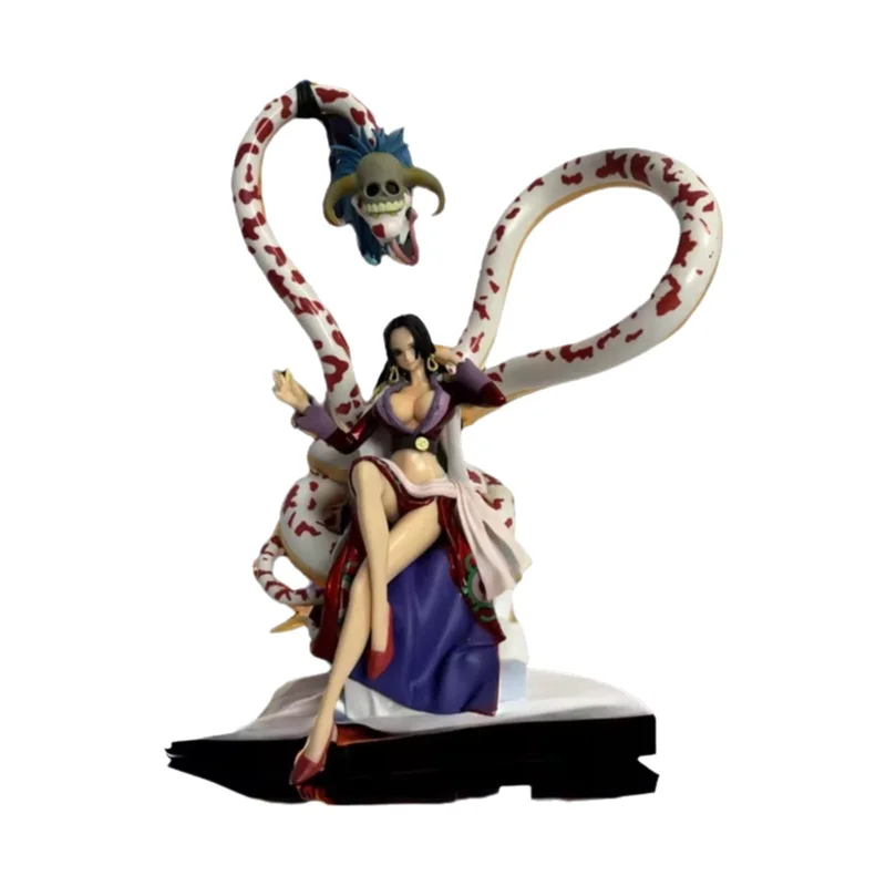 

One Piece Shichibukai Snake Princess Pop Boa Hancock Anime Figures Seated Gk Statue Pvc Model Collectible Desk Decor Toys Gifts