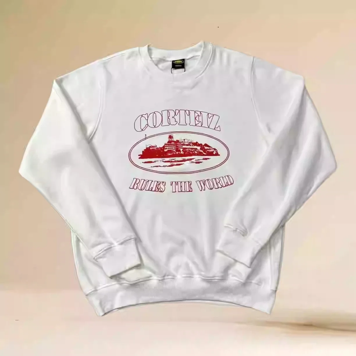 Autumn and Winter West Coast Hip Hop Style American Street Trend Crew-neck Pullover Hoodie High Quality Cotton Hoodie