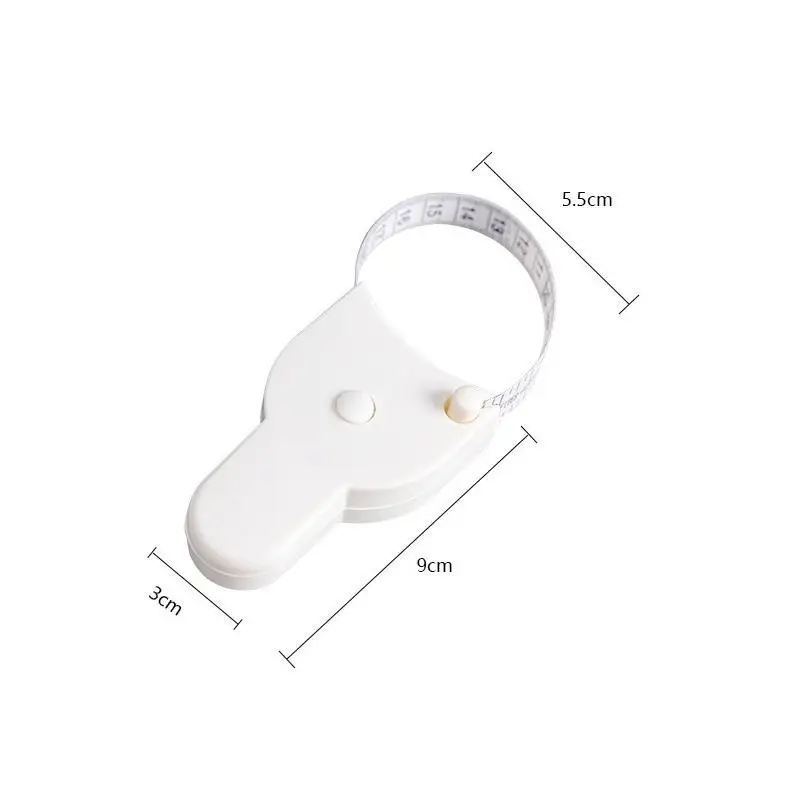 Automatic Telescopic Tape Measure Body Measuring Tape Sewing Ruler Tools Centimeter Tapes For Body Meter Measure White Tools