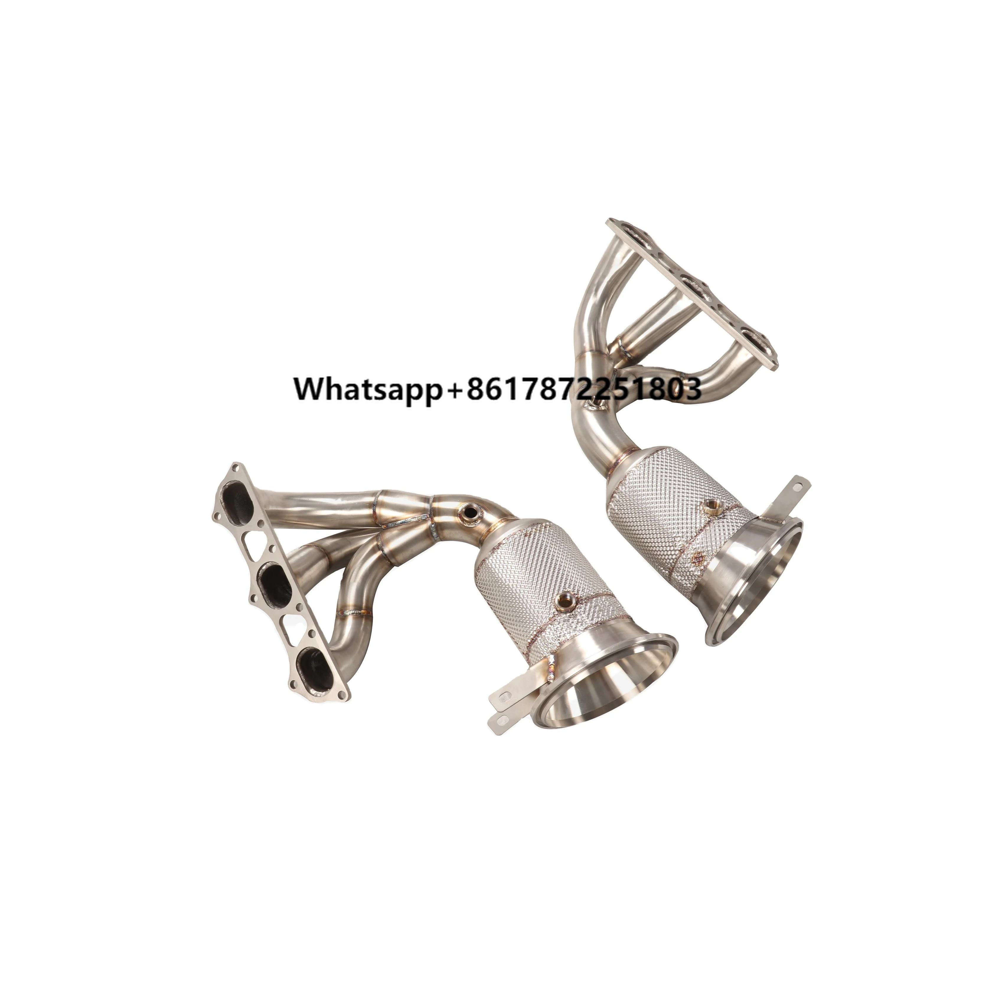 

CSZ Exhaust SS304 Sport Cat Manifolds Header for Porsche 911 992 GT3/GT3 RS 4.0L Auto Performance Parts Tuning Accessories