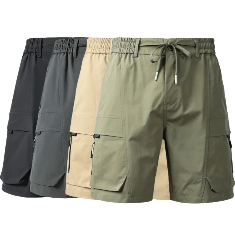 

Summer Bermuda Short Fashion Basketball Shorts Wear-resistant Multi-pocket Overalls Suitable for Summer Outdoor Sports Men Gifts