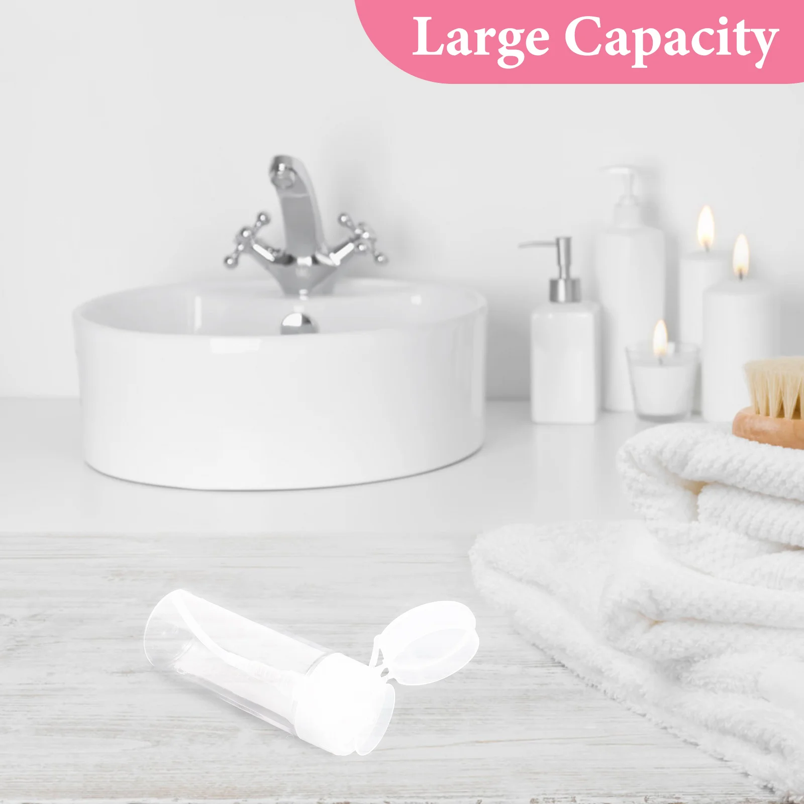 100Ml 매니큐어 리무버 병 프레스 디스펜서 여행용 액체 펌프 병 내구성 플라스틱 무취 스프링 디자인 메이크업용