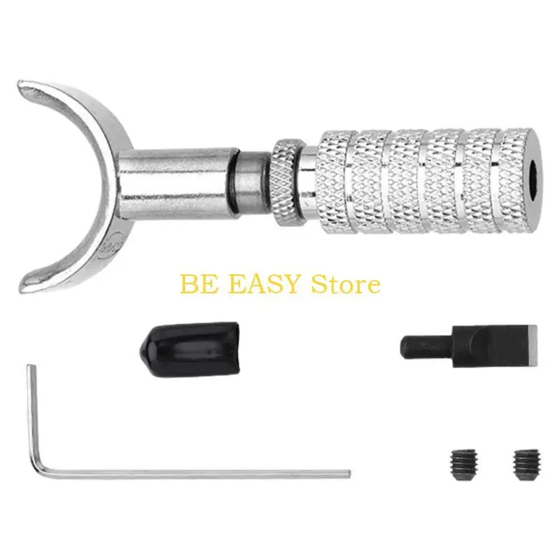 E28F Handcrafted Leather Carving Tool For Precisions Crafting with Comfortable Grip