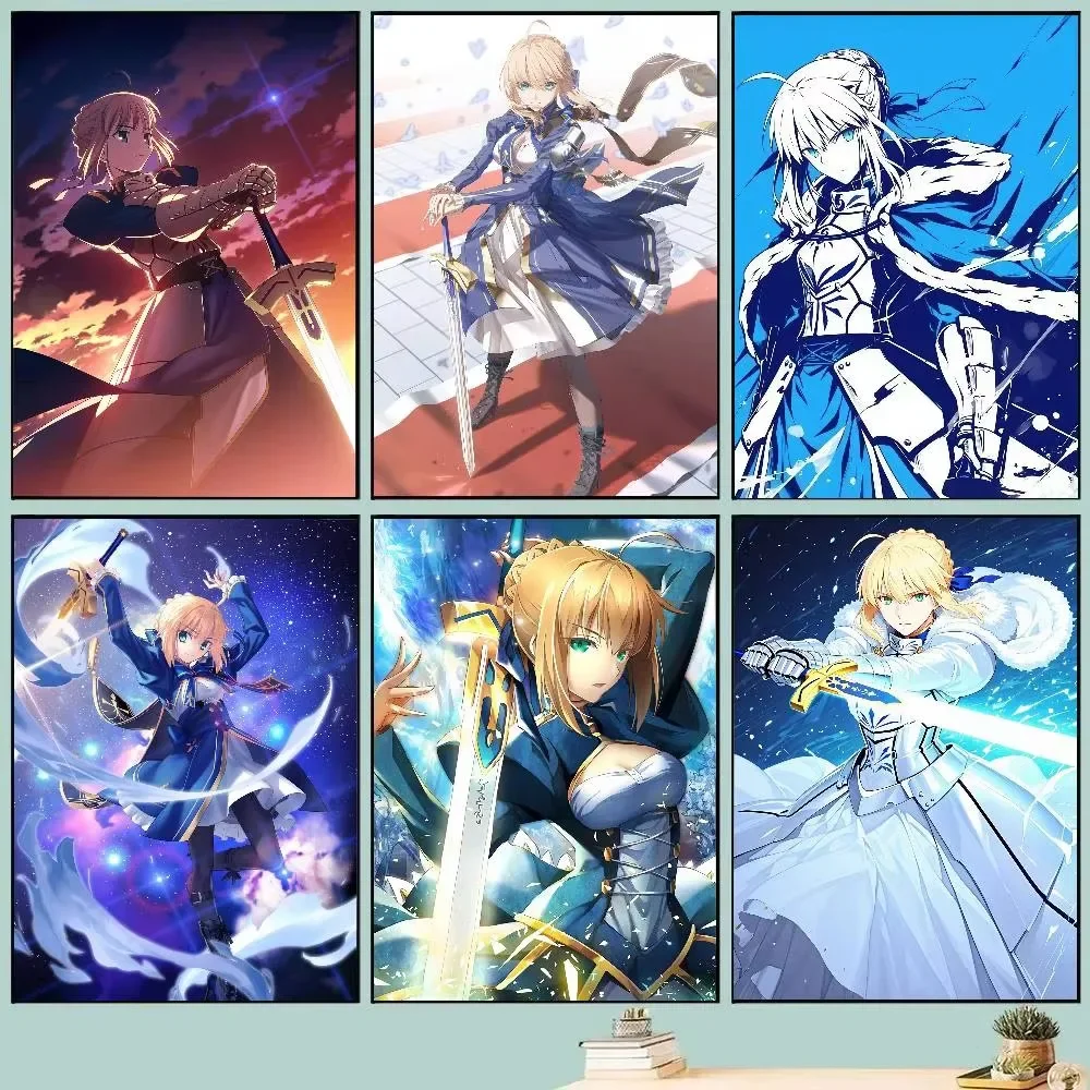 Diamond Painting Altria Pendragon Anime Game F-fate Mosaic Handmade Art Round/Square Diamonds Exquisite Gift Home Decor