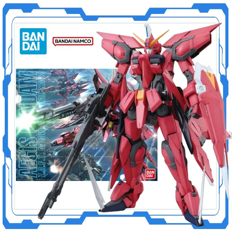 

Original Bandai Genuine Gundam MG 1/100 AEGIS Gundam Anime Assembly Model Kit Figure Action Desktop Collectible Ornament Toys