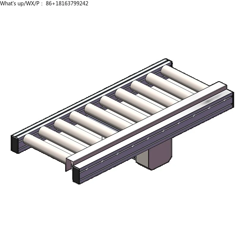 

Cold-rolled Material O-belt Driven Roller Conveyor Flexible Telescopic Handling Roller Conveyor