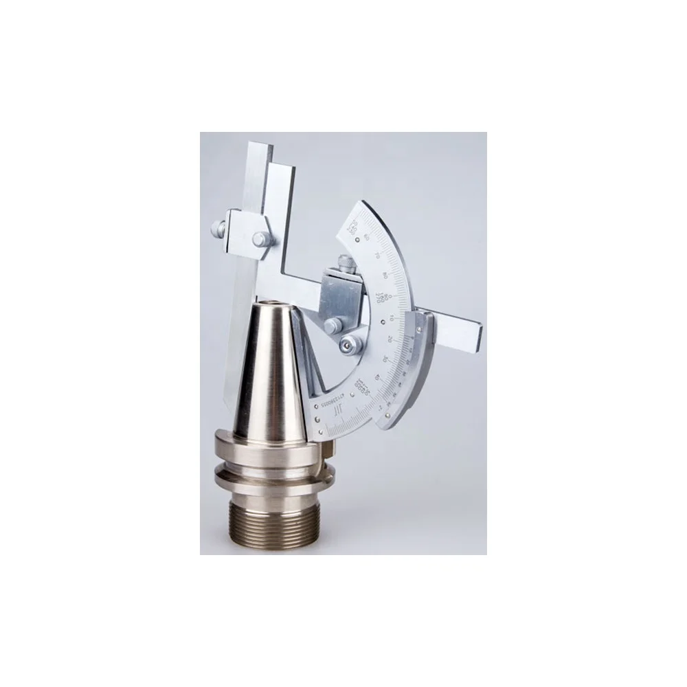 Internal and External Angle Measurement Cursor Universal Angle Ruler and Omnidirectional Angular Protractor