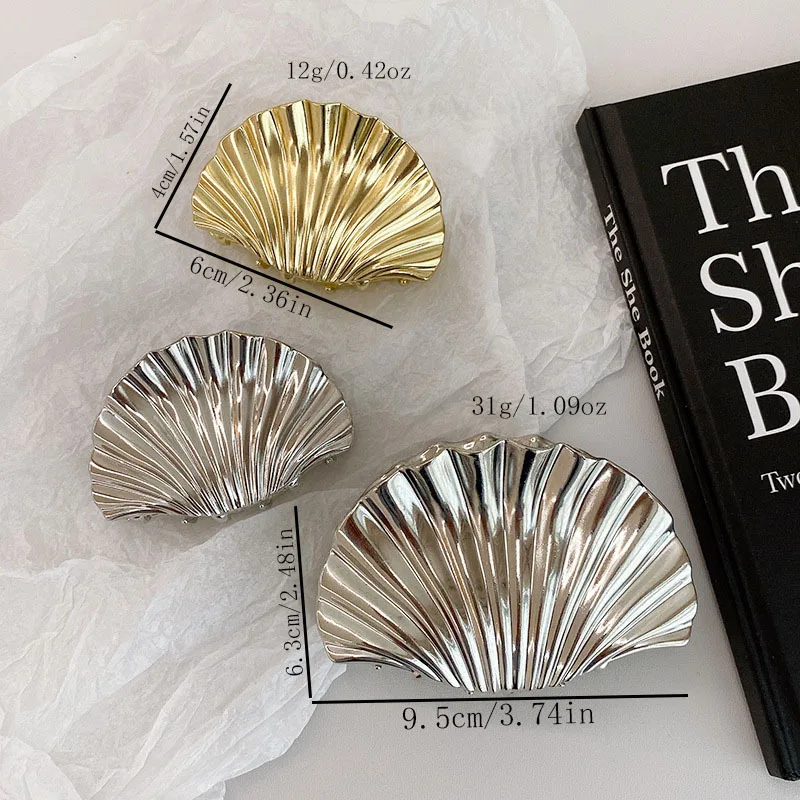 Elegant Hair Accessory Plastic Shell Hair Claw Clip Hairpieces Hair Decoration for Styling Long Hair With Secure Hold Headwear