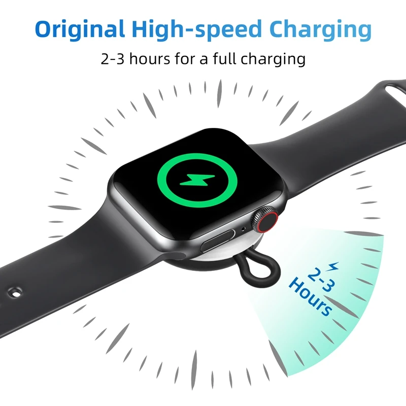 Smartwatch Wireless Charging Replacement Magnetic Smartwatch Charger Smart Watch Accessories For Iwatch Apple Watch