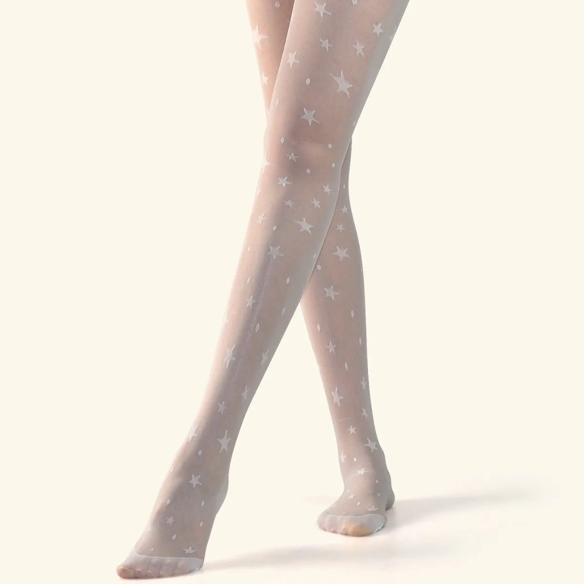 

Summer 8D Ultra Sheer Pantyhose with Floral Jacquard - Breathable & Snag-Free Women's Tights