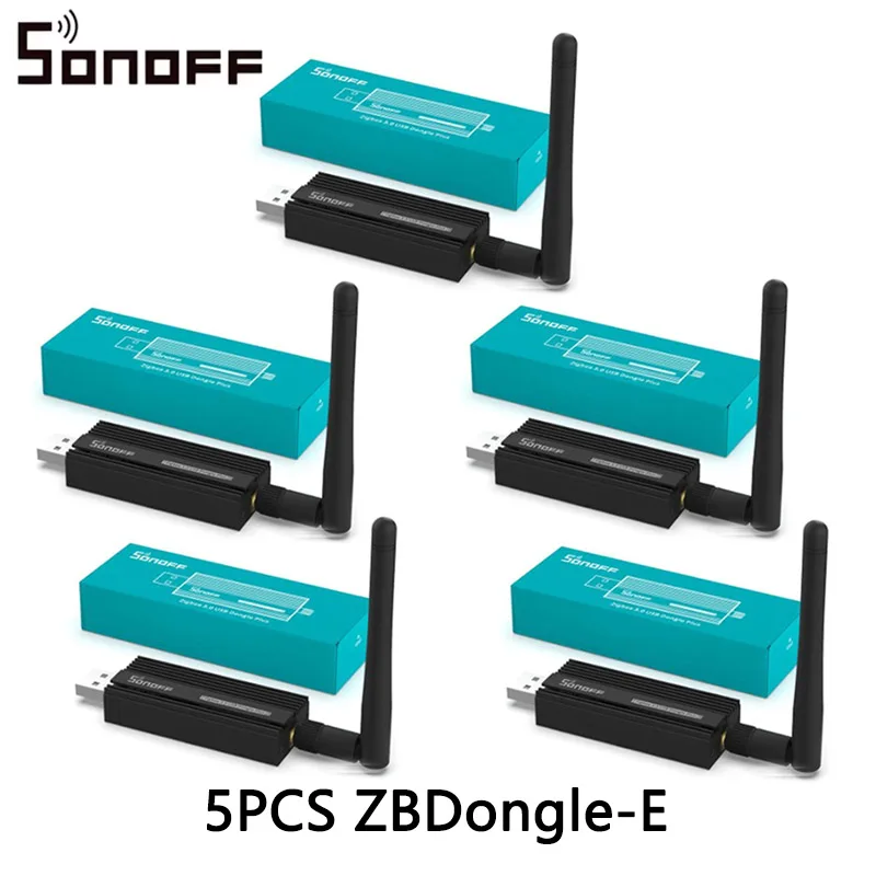 Zigbee 3.0 SONOFF Smart Switch Zigbee Dongle-E Dongle Plus Wireless Zigbee Gateway Analyzer Zigbee USB Interface with Antenna - view 3