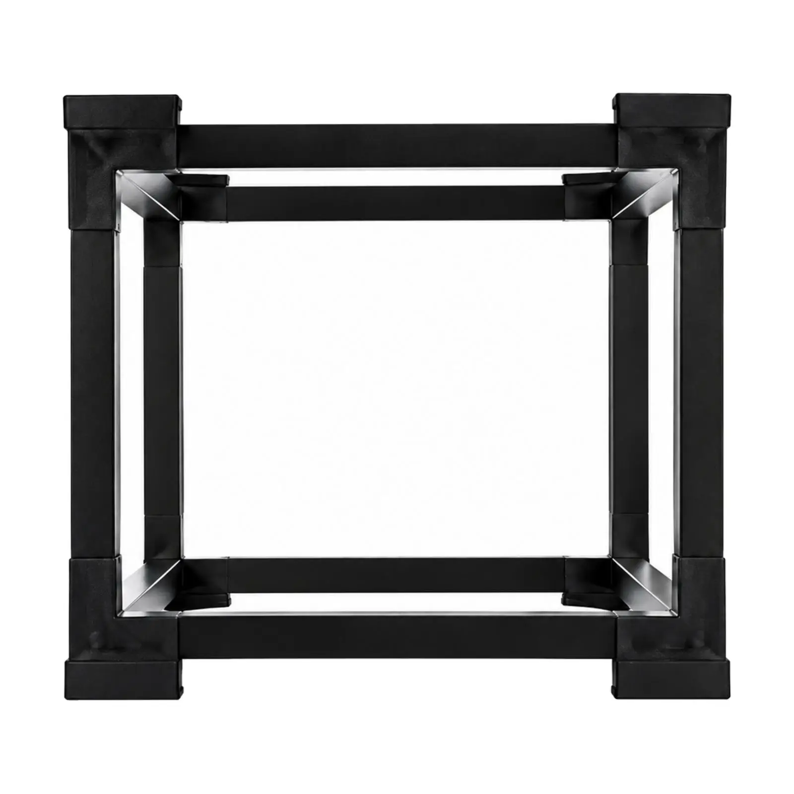 Reptile Terrarium Stacking Stand Stackable Aluminum Terrarium Stand with Foot Pads Space-Saving Anti-Slip
