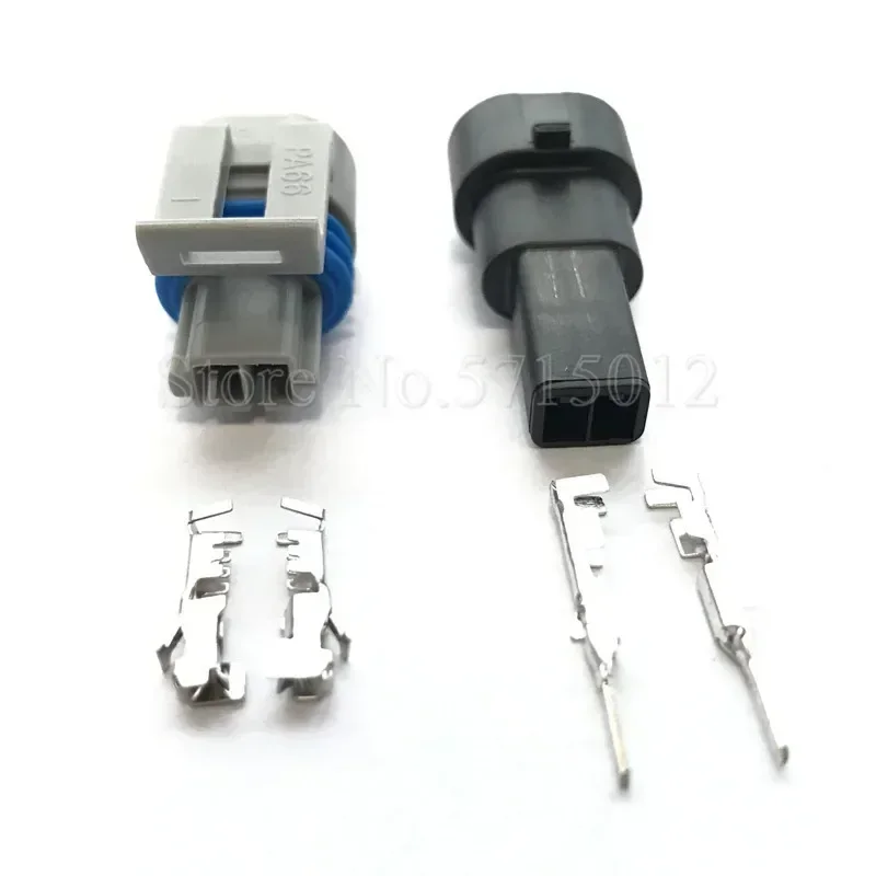 2 Hole 12162197 TPS Automotive Connector Waterproof Water Tank Plug Water Level Sensor Socket For Foton Daimler