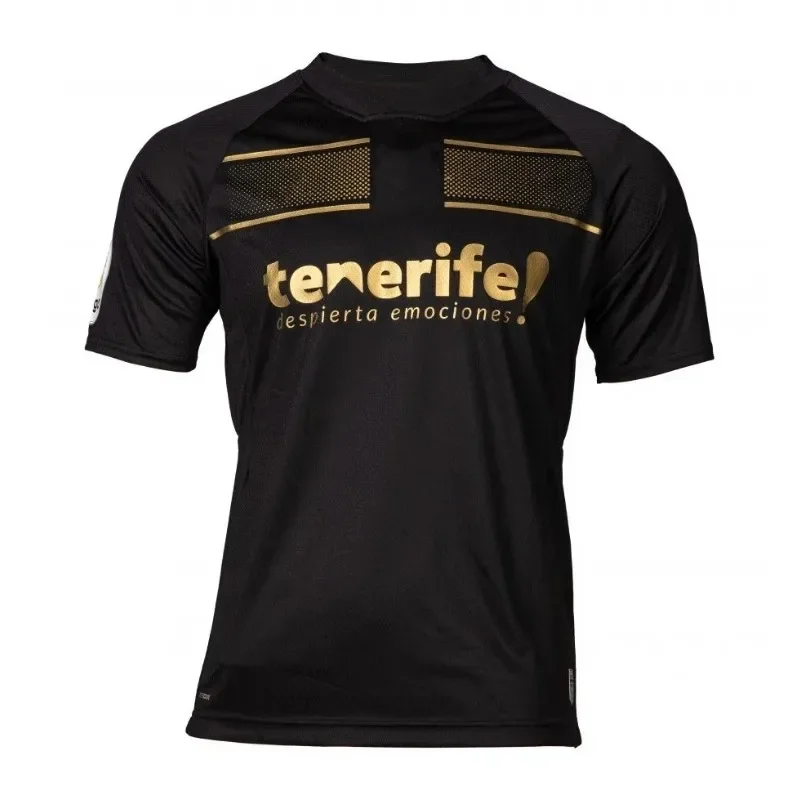 24-25 La Liga Hot Selling Team Tenerife Top Summer Leisure Sports Outdoor Loose Top 3D Printed T-shirt Non Customized