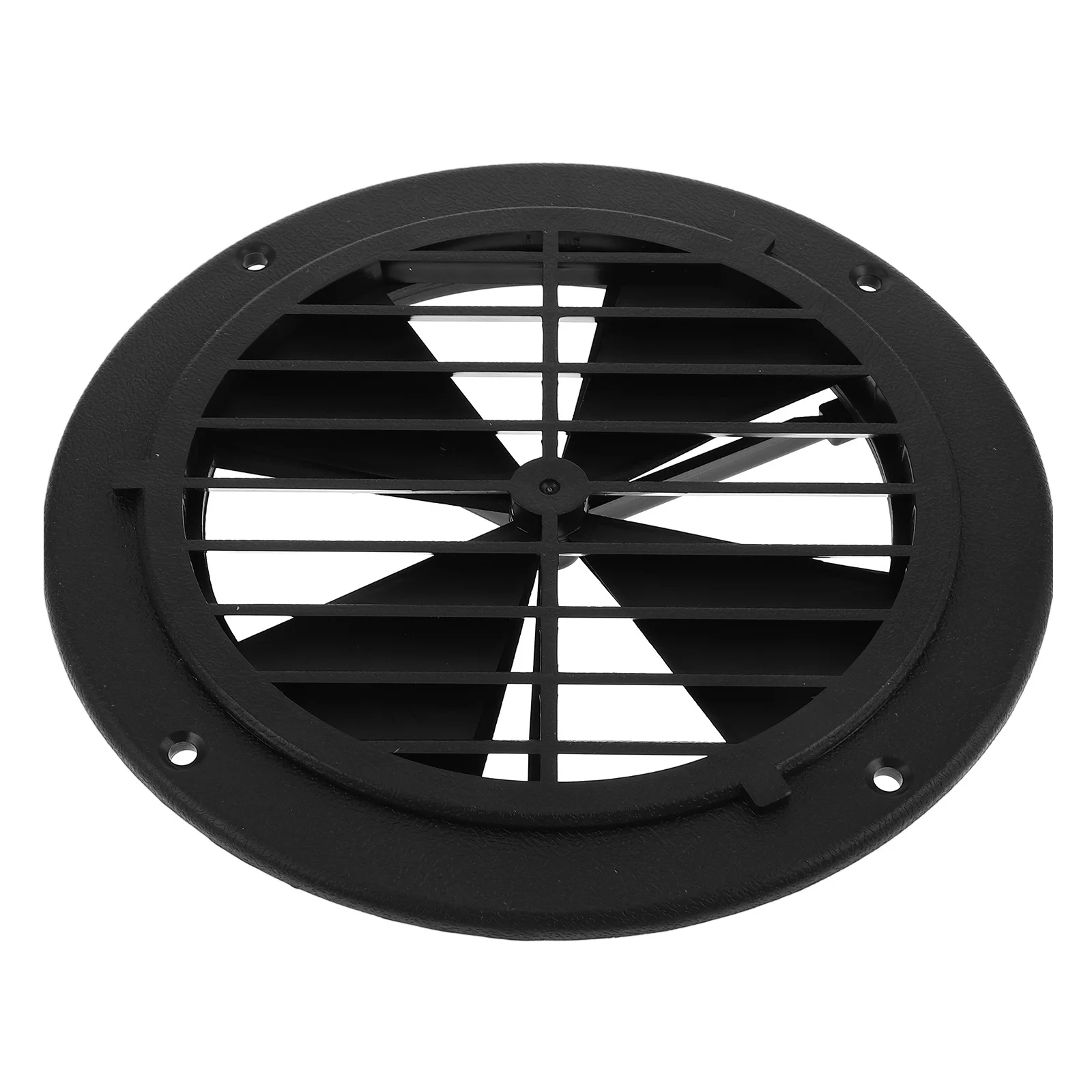 

Rv Round Soffit Vent Cover Air Outlet Grille Adjustable Louvers Luxury Yacht Trailer Heater Air Vent Outlet Ventilation