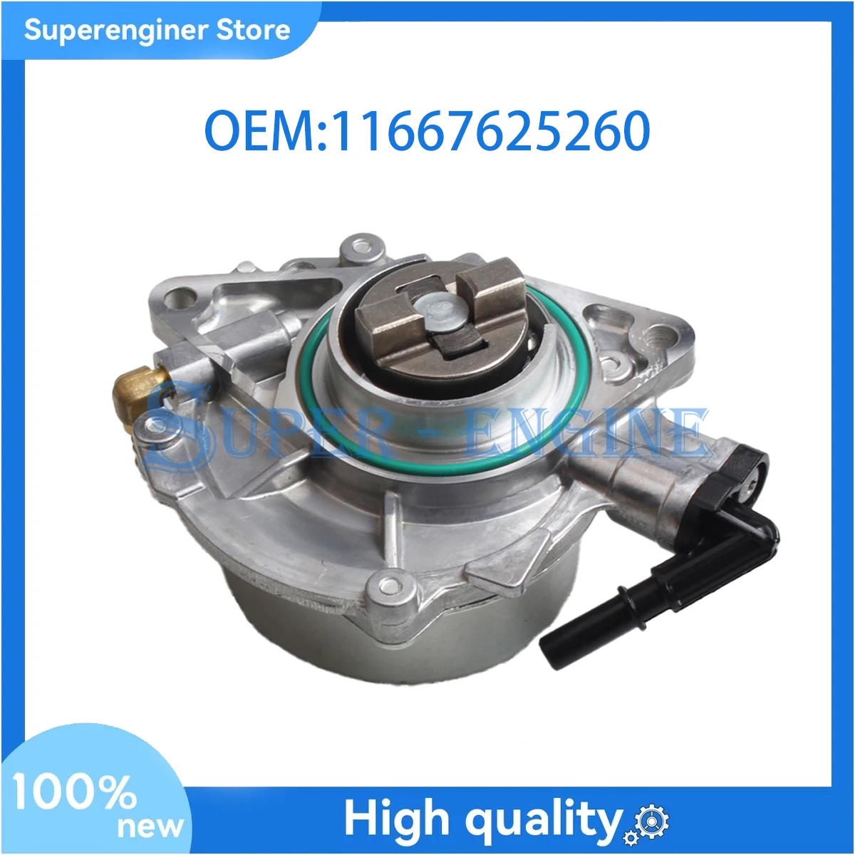 

Brand new 11667625260 7625260 Brake System Vacuum Pump For BMW 1' 3' F20 F21 F30 F31 F35 114i 116i 118i 316i 320i N13 Vacuum