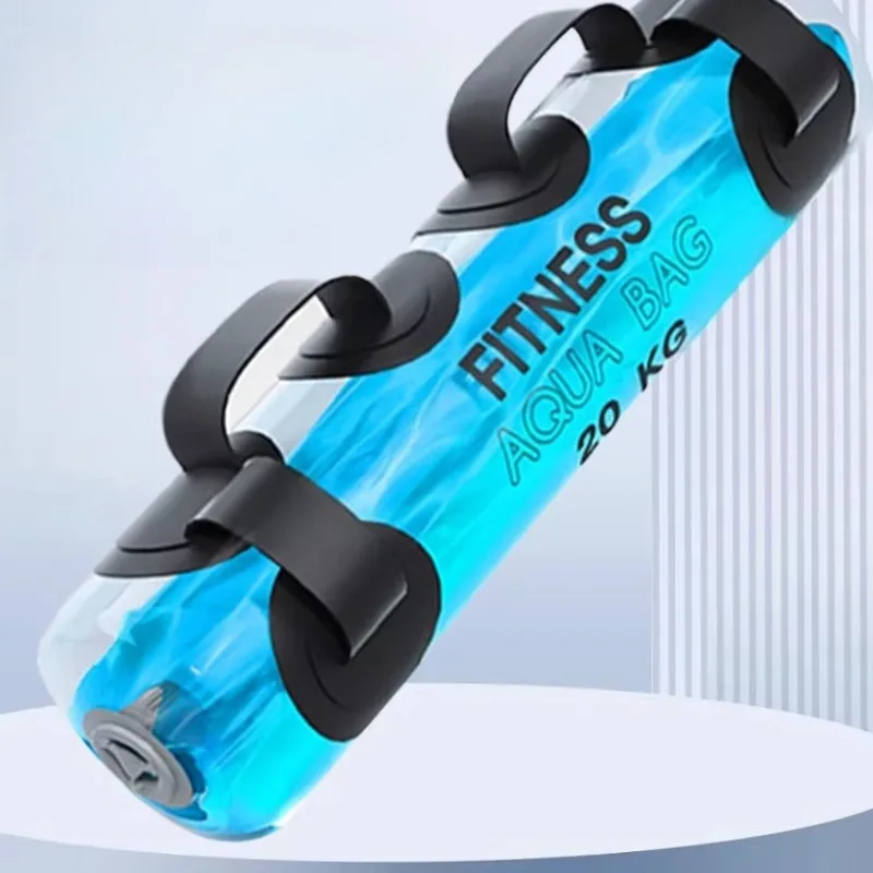Water Weight Bag for Fitness Training, Adjustable Sandbag Alternative PVC Dumbbell, 20-60L Portable Hydration Pack
