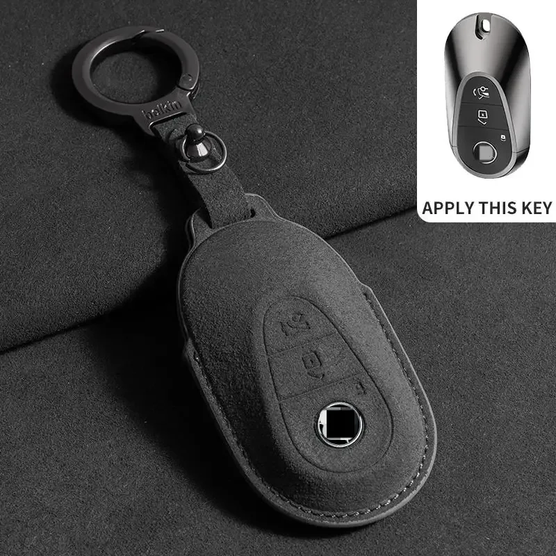 Car Key Case Cover for Mercedes Benz 2022 C S Class W206 W223 S350 C260 C300 S400 S450 S500 Key Shell Protector