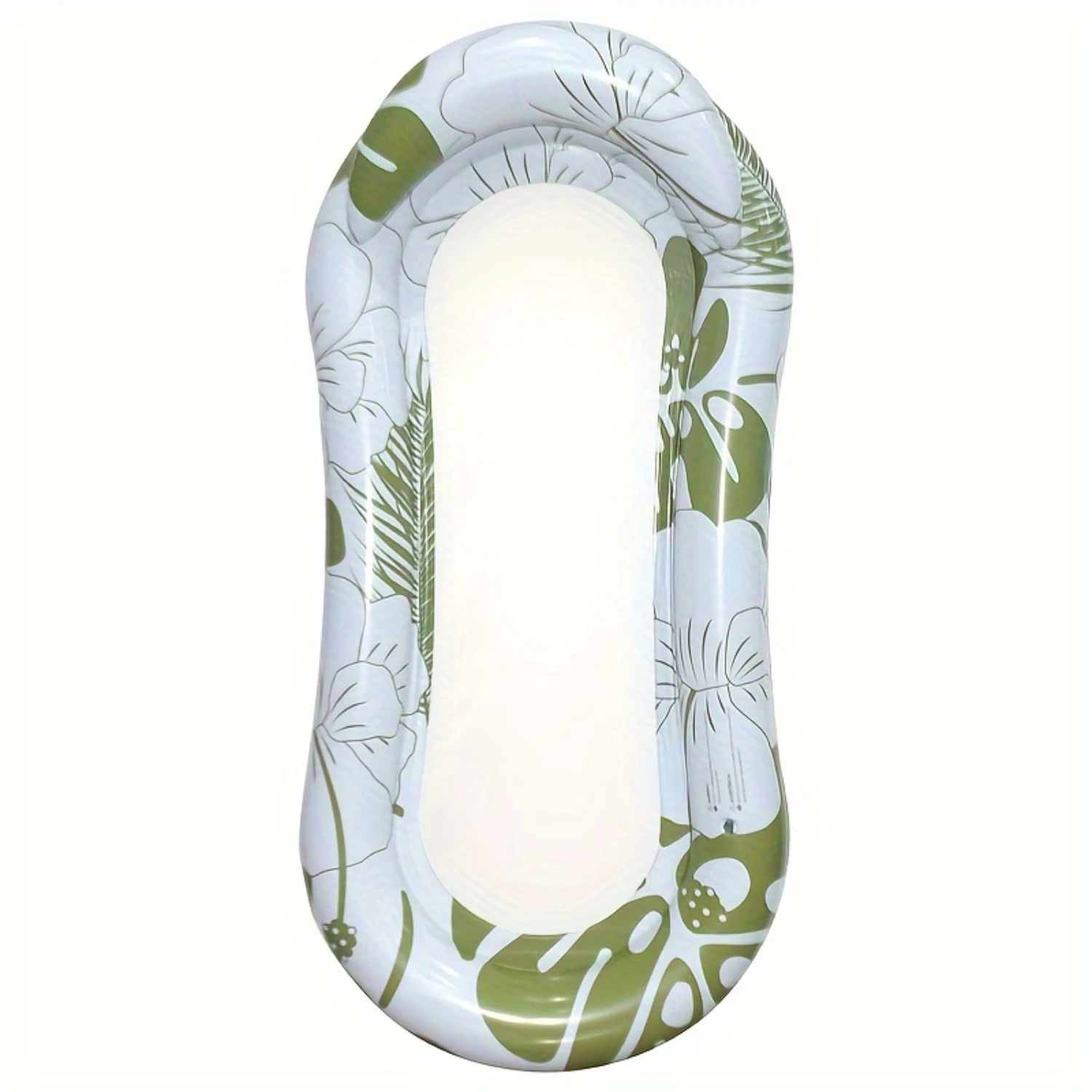 Cama flotante inflable para piscina para adultos, colchoneta de agua flotante portátil para piscina, lago y playa, accesorios de acampada de lujo para relajación