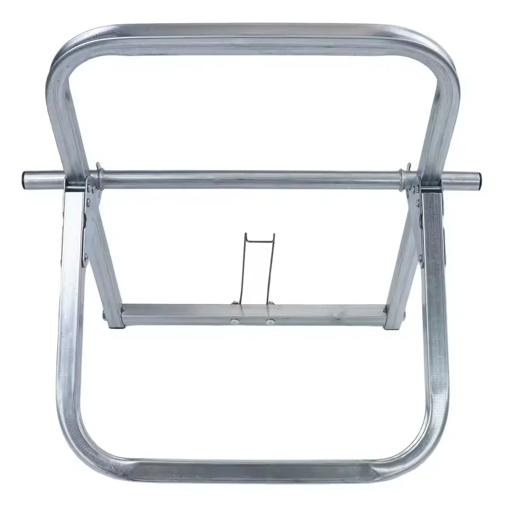 Foldable Spool Stand for Fiber Optic Cable Installation Made of Copper Alloy Supports 40cm Diameter Reels Quick Deployment