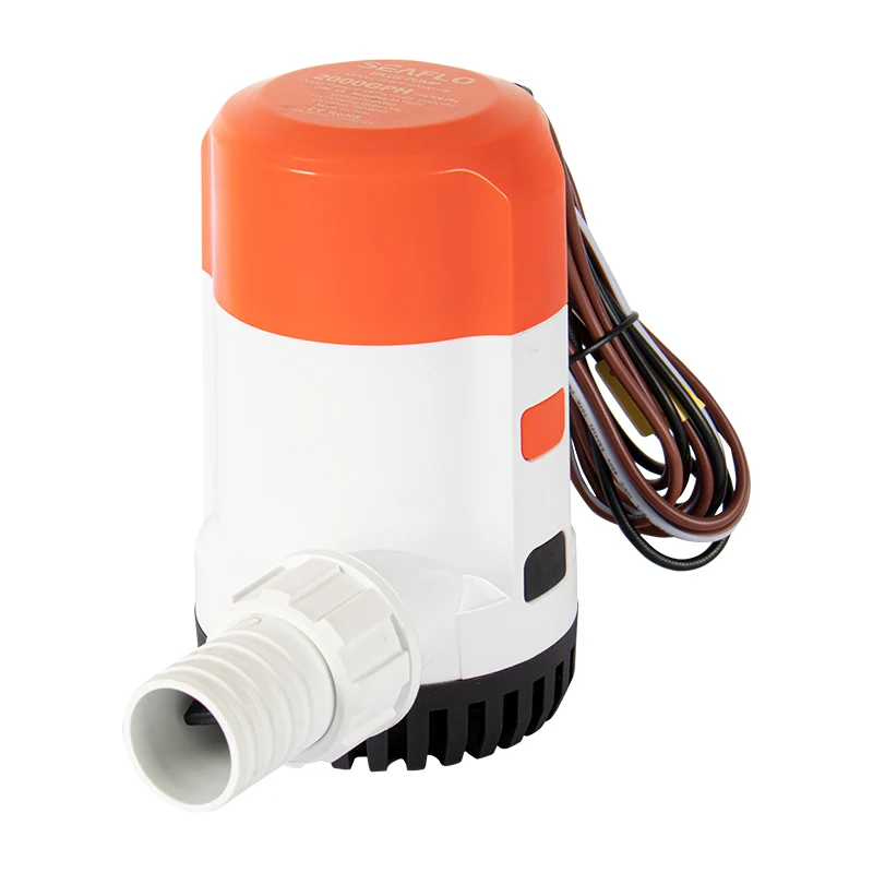 13 Series Electronic Timer Sensing 1500gph 2000gph Auto Bilge Pump 12v Water Pump for Marine Pump