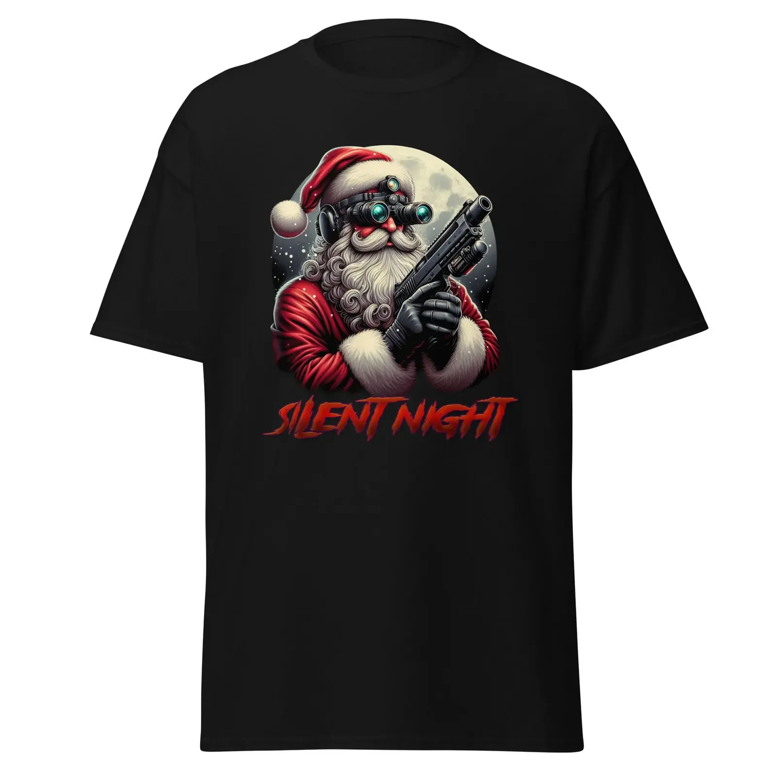 Embrace Tranquility with Our Silent Night T Shirt Stylish and Serene Apparel