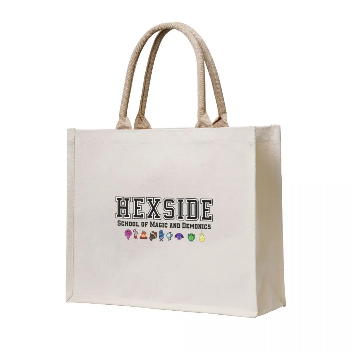 

Hexside School Logo (w/ covens) Tote Bag Woman shopper bag shopper bag women canvas shopping cart bags canvas bags