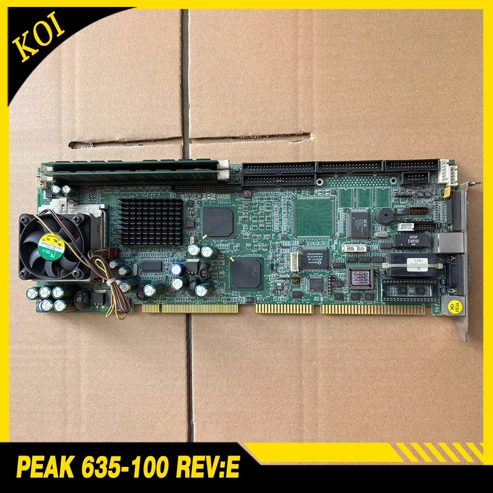 For NEXCOM 4BP00635-100 Industrial Control Motherboard PEAK 635-100 REV: E