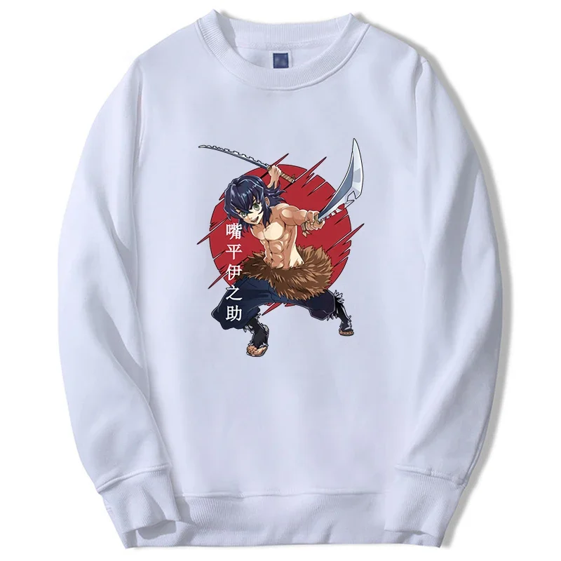 anime hoodies men/women inosuke manga kimaki no Yaiba graphic sweatshirt Harajuku new casual clothes sudaderas