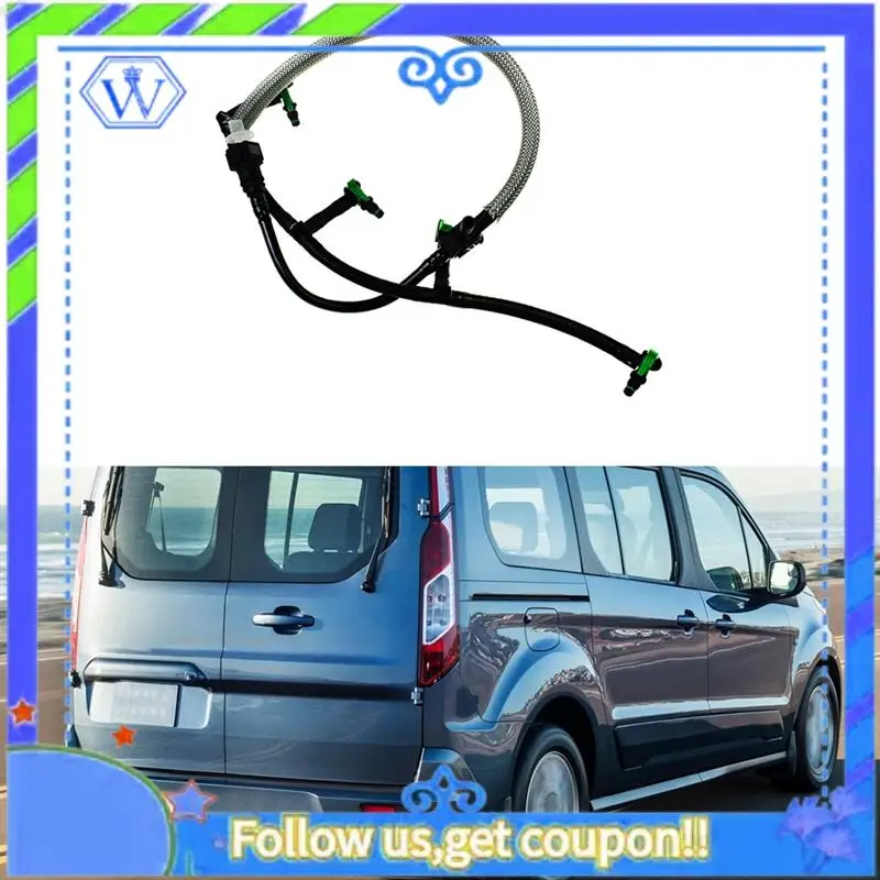 Manguera de inyector M46K-BK2Q9K022AF 9801197080 para Ford Transit Mk6 Mk7 Minibus 1761934 reemplazo de coche