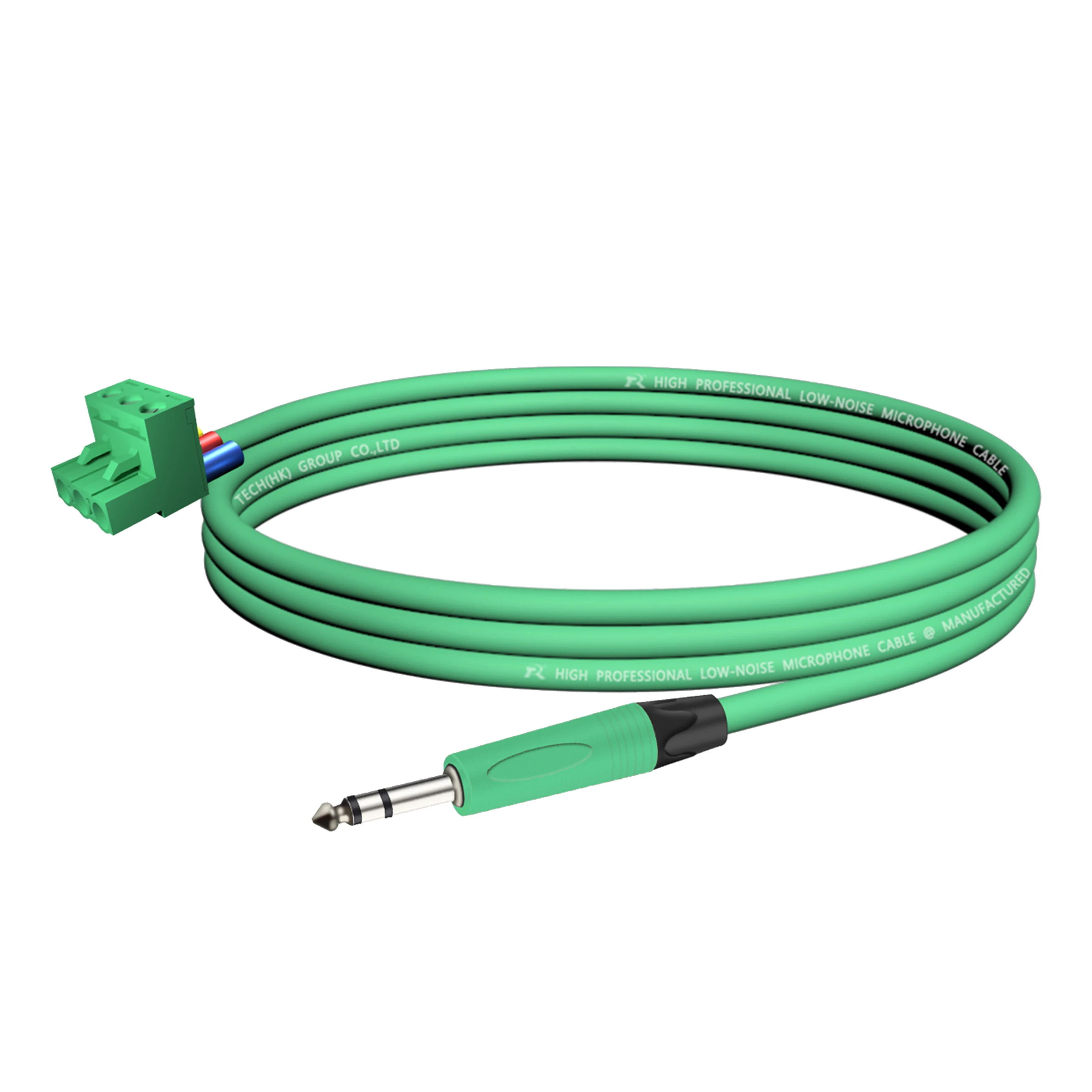 Präzise 6,35-mm-TRS-Verbindung, reibungslose Übertragung, robuste Anschlussanpassung und langlebige Verarbeitung für professionelle Audiointegration. – Detail 15