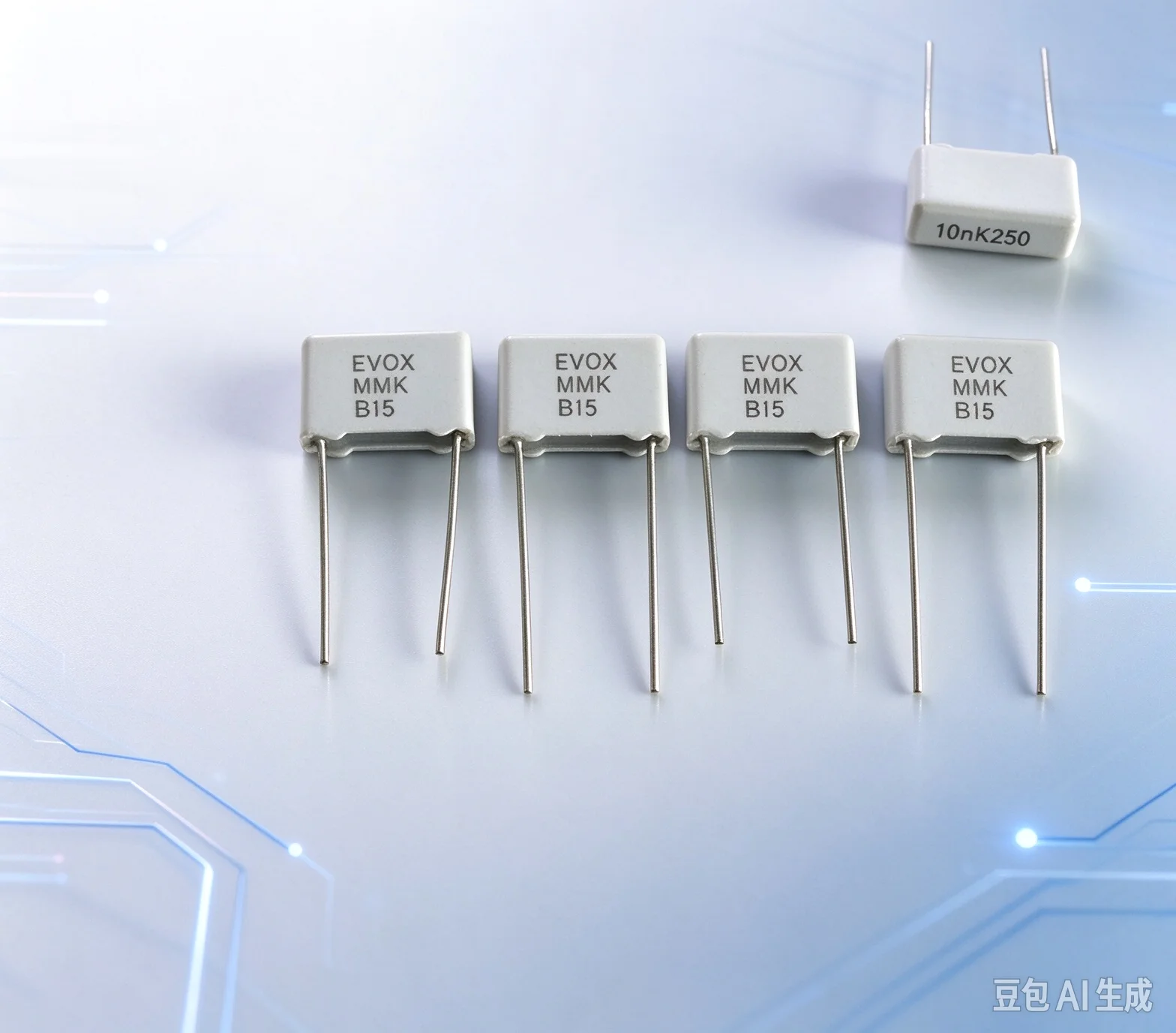 Premium for EVOX-RIFA MMK 1nF 0.01UF 250V DC 103K Audio Coupling Film Capacitor  200pcs