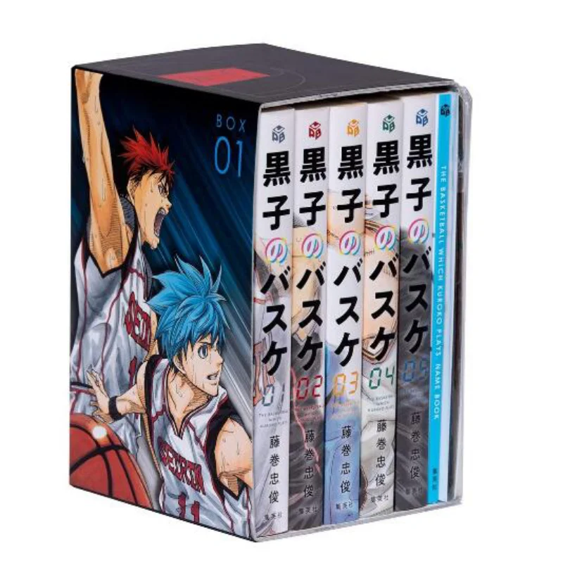 

Баскетбольная коробка Kurokos 1 Interhigh Edition Tadatoshi Fujimaki Shueisha 9784086197533 Книга