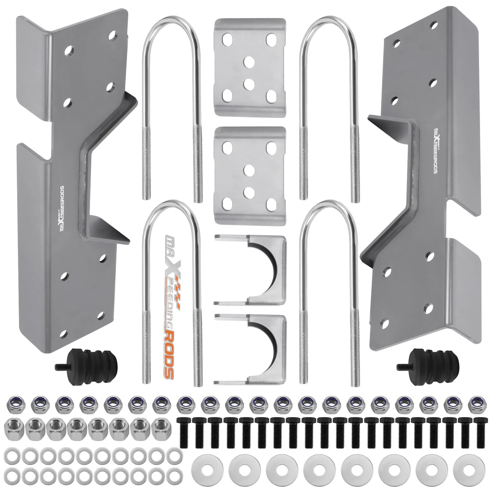 

Rear 8" Drop Lower Flip & C-Notch Kit For Chevy Silverado GMC Sierra C3500 88-98