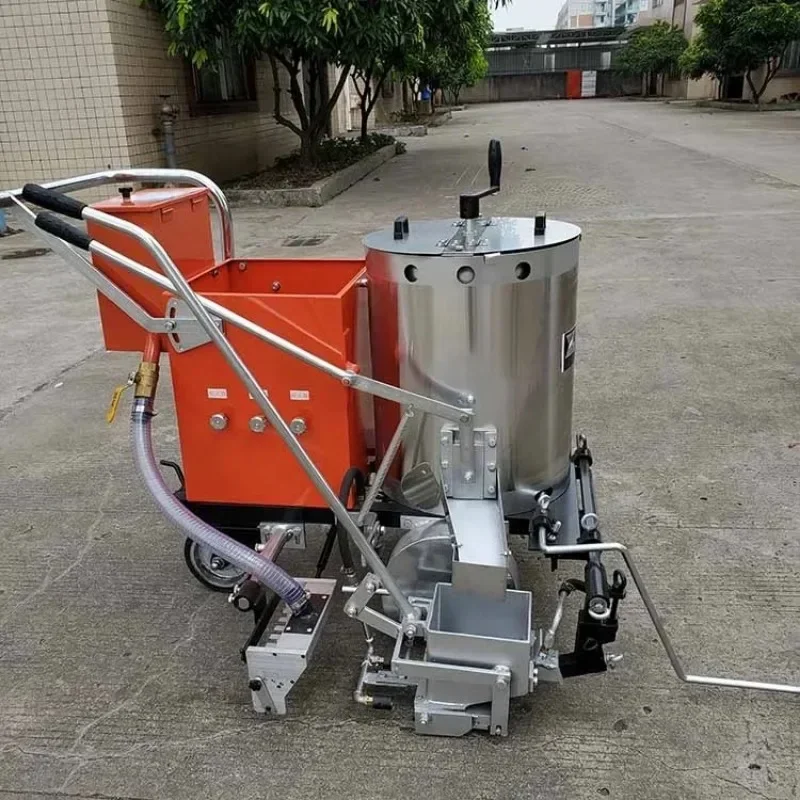 

Hand-push Thermoplastic Road Marking Machine Line Marking Machine for Running Track CE Thermoplastic Road Marking Paint